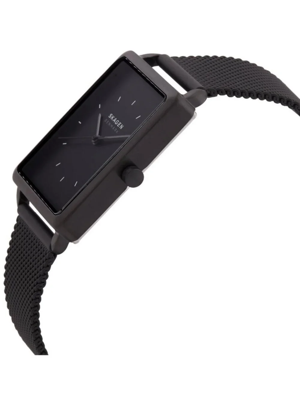 NWT Skagen Hagen Quartz Black Dial Men's Watch